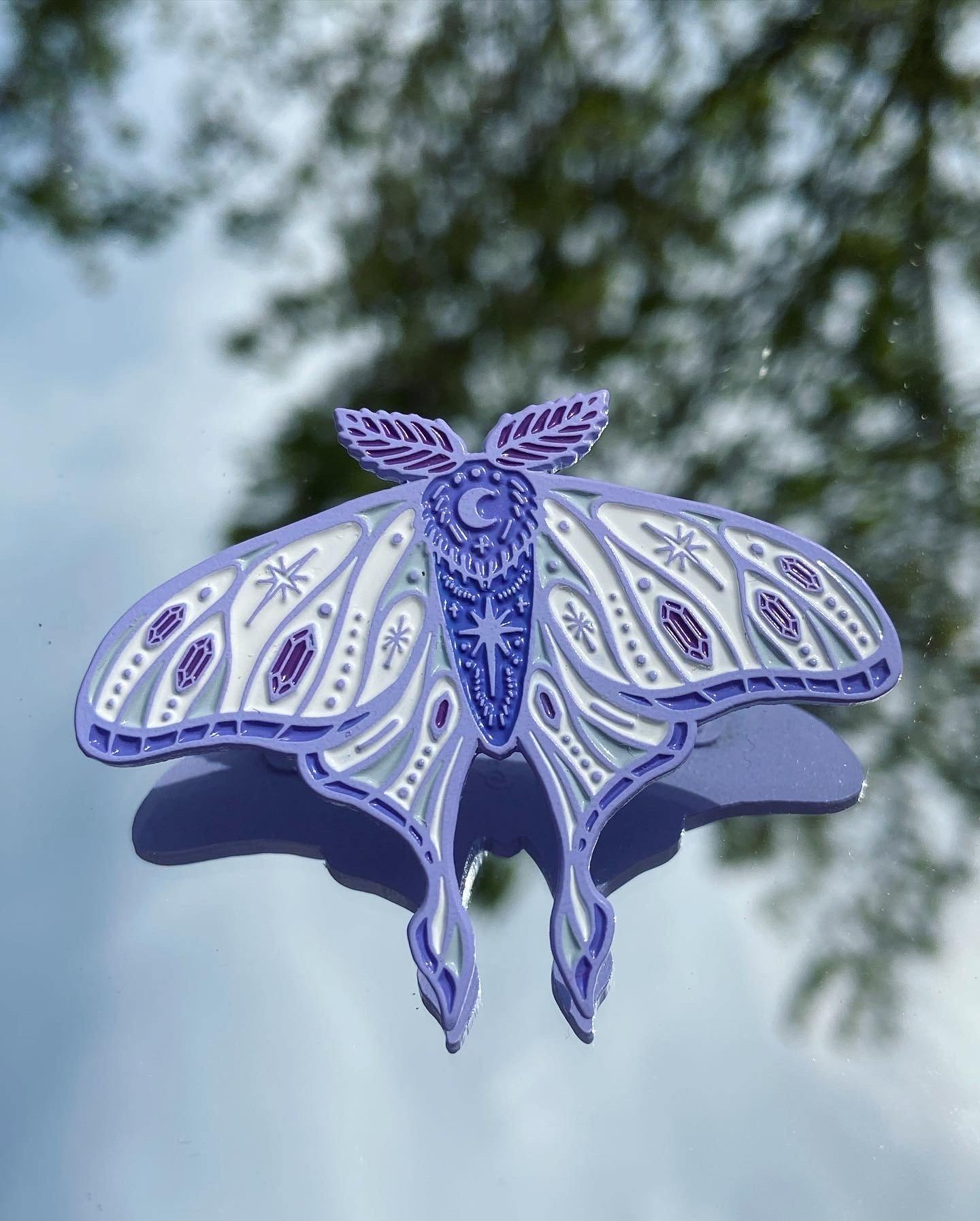 Moth Pins - Fox & Koi