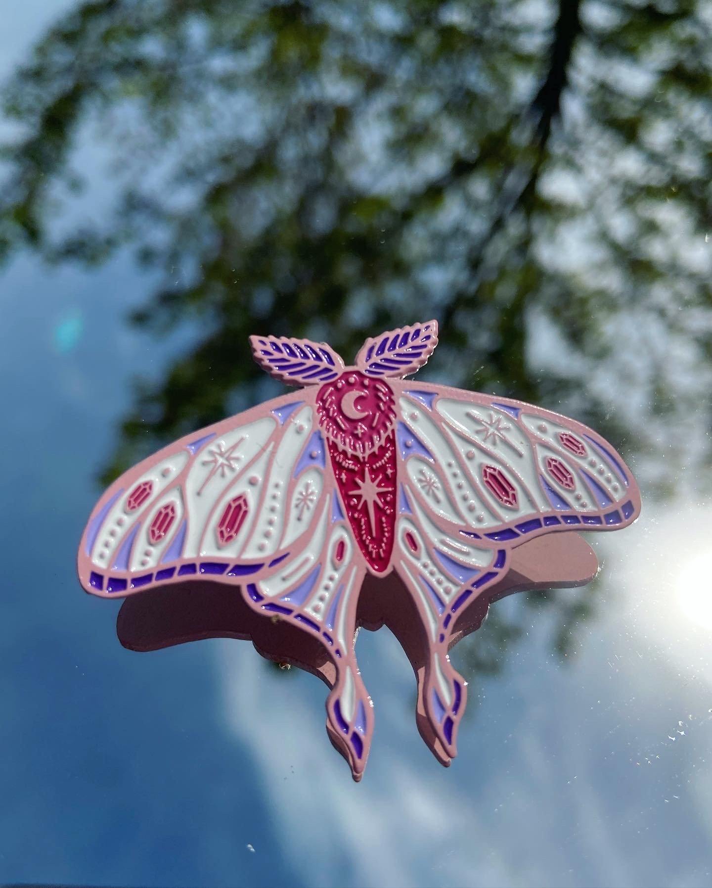 Moth Pins - Fox & Koi