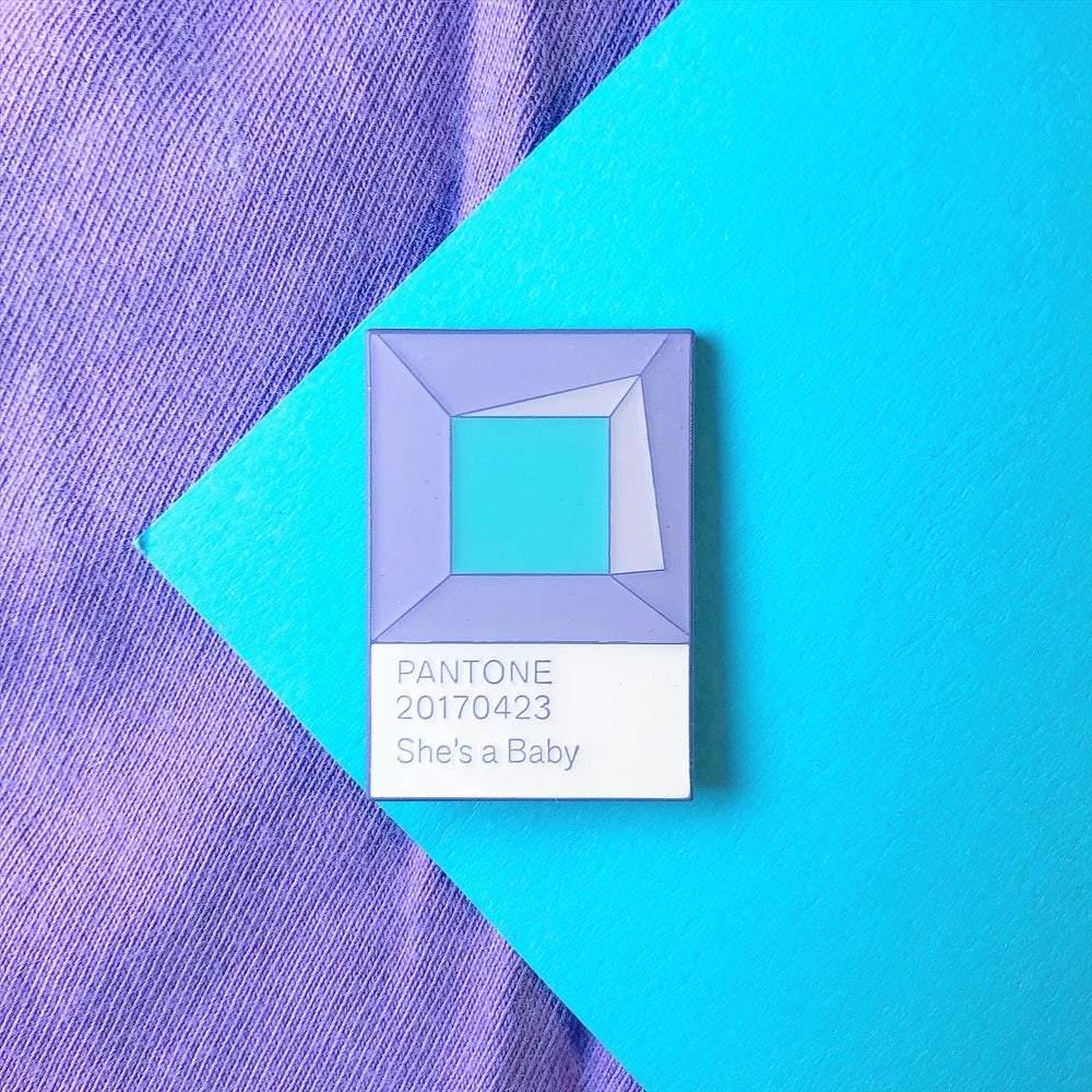 Pantone: She's a Baby - Fox & Koi