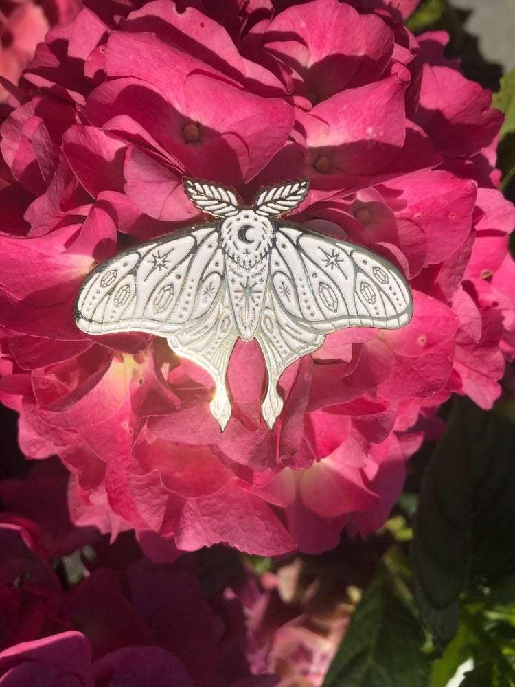 Moth Pins - Fox & Koi