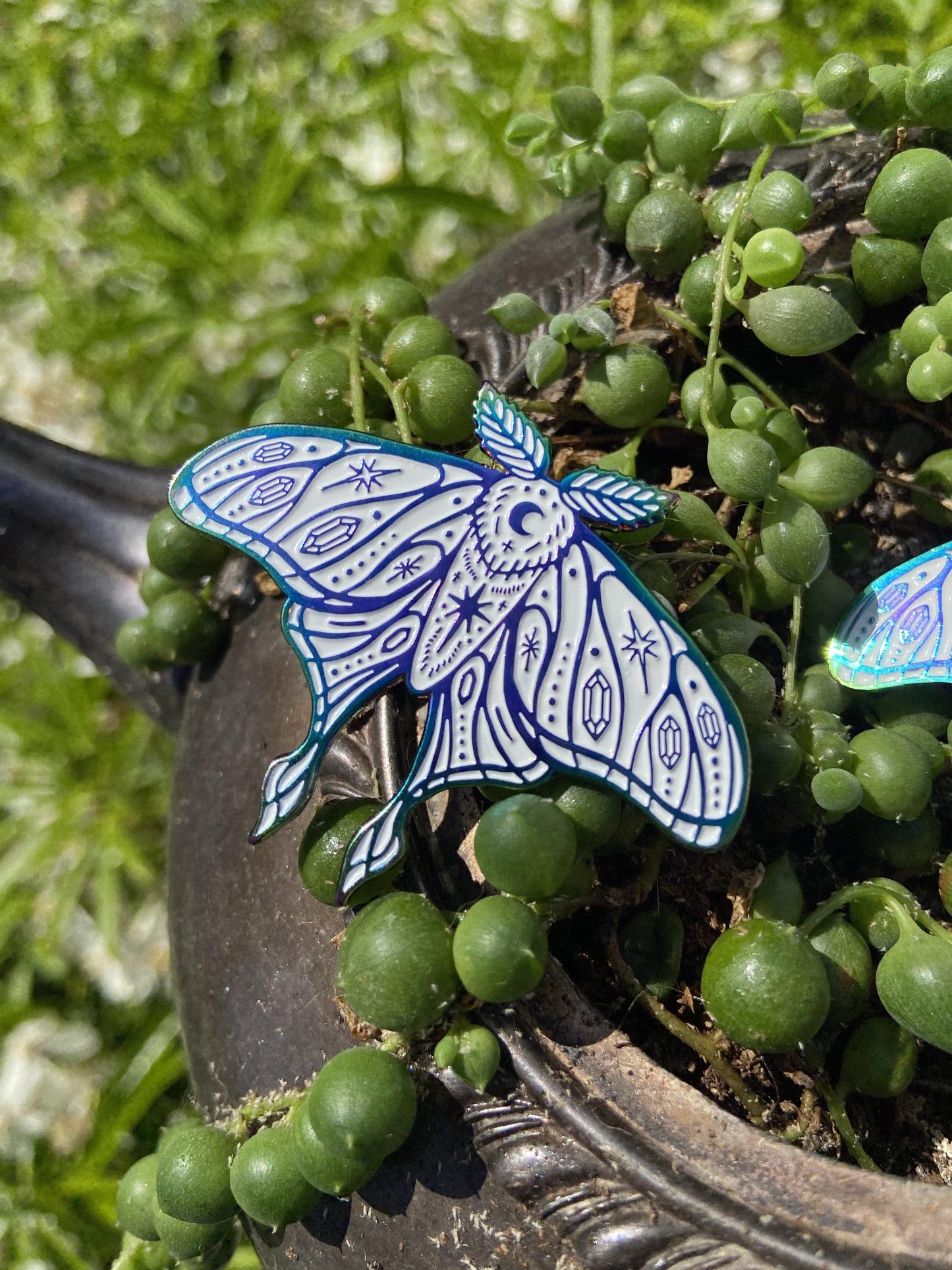 Moth Pins - Fox & Koi