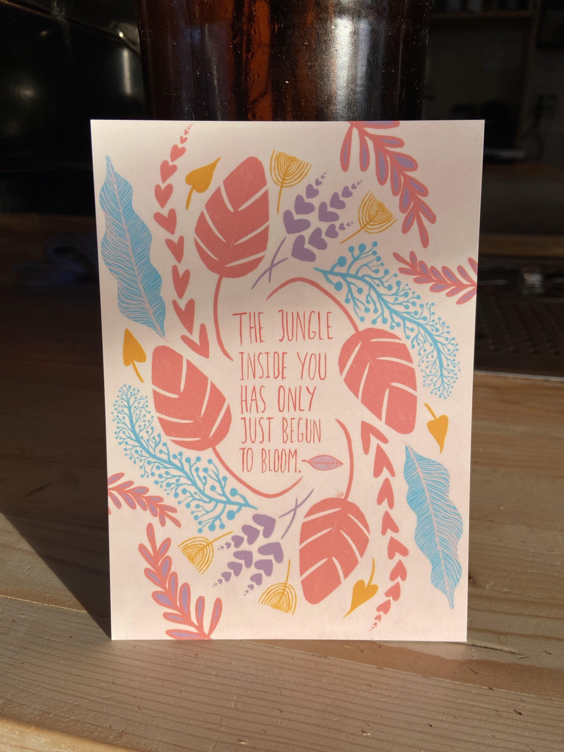 Postcards - Fox & Koi