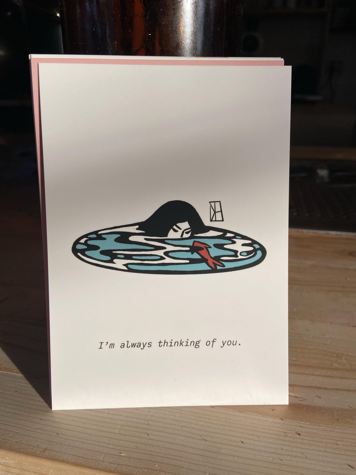 Postcards - Fox & Koi