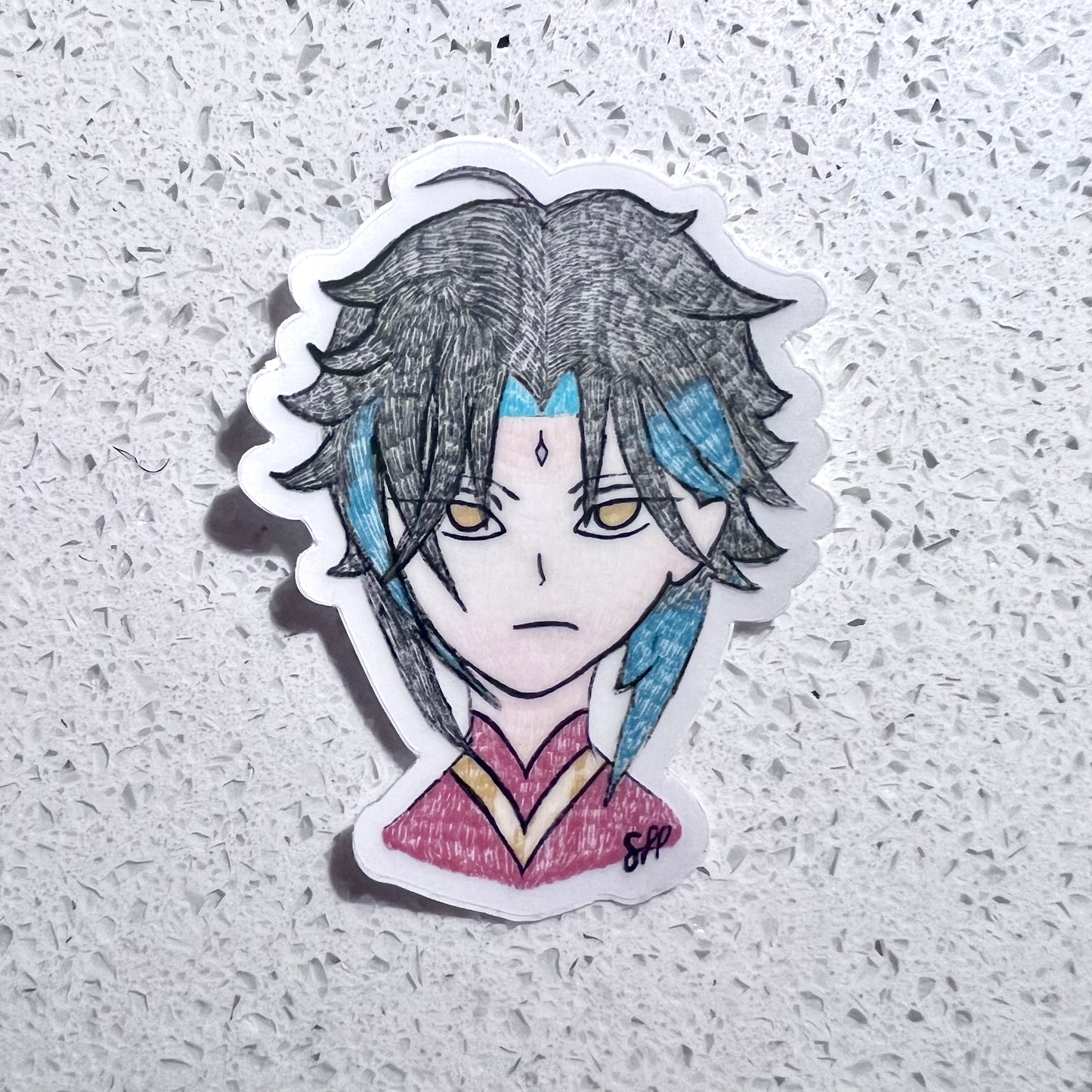 xiao clear sticker