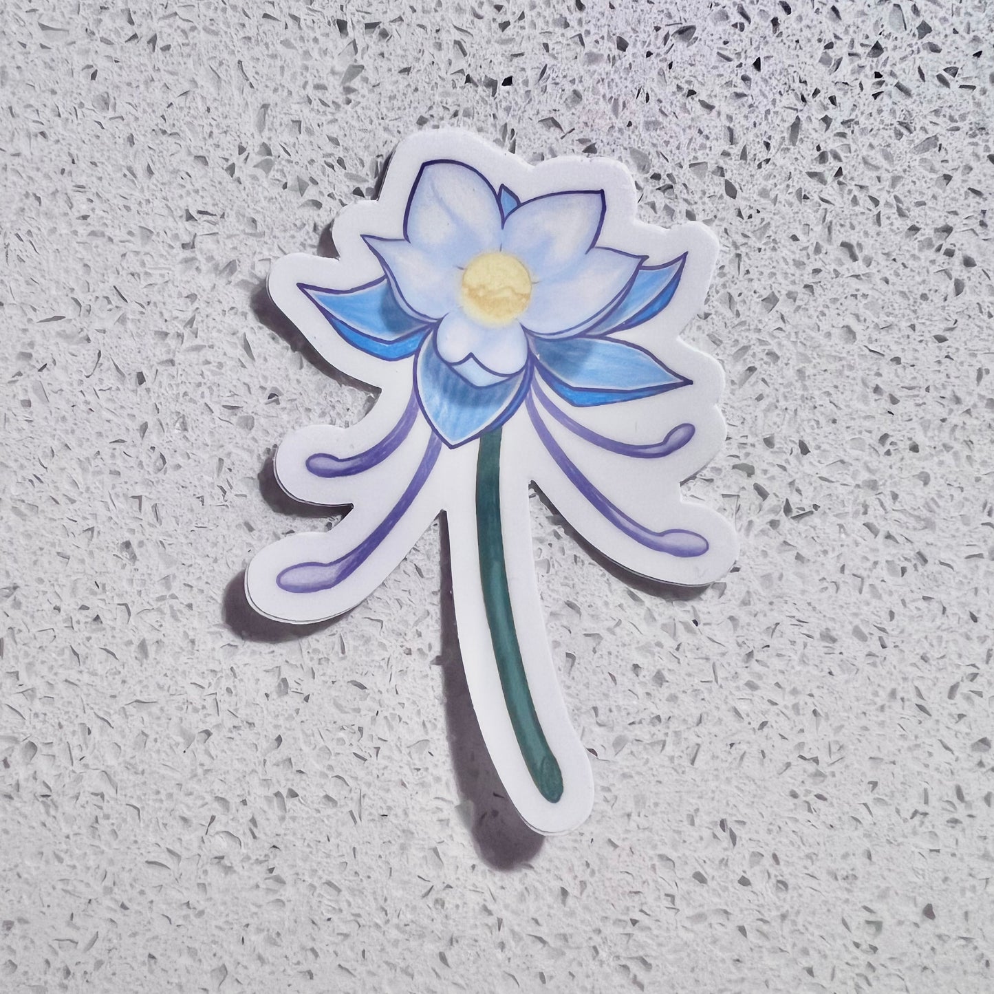 glaze lily sticker