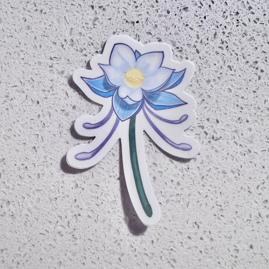 glaze lily sticker